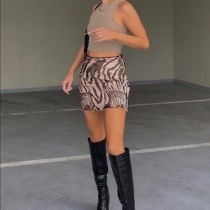 Princess Polly Vincent mini skirt